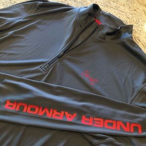 Men’s Under Armour Heatgear 1/4 zip pullover XL